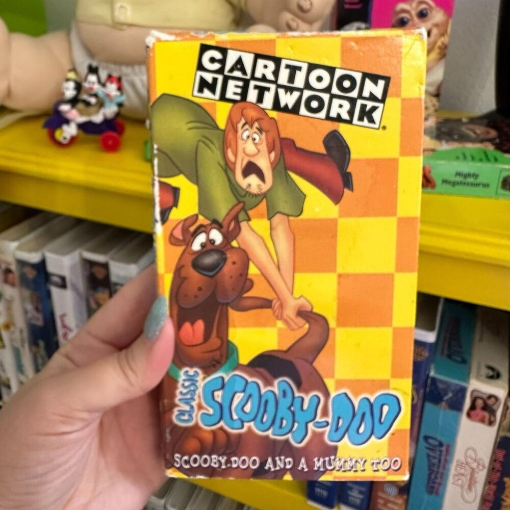 CARTOON NETWORK CLASSIC SCOOBY DOO AND A MUMMY TOO‎ VHS